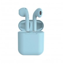 Беспроводные сенсорные Bluetooth 5.0 наушники в кейсе TWS i12 inPods Blue Беспроводные сенсорные Bluetooth 5.0 наушники в кейсе TWS i12 inPods Blue