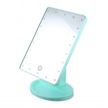 Настольное зеркало для макияжа Large Led Mirror Бирюзовое (MG05)