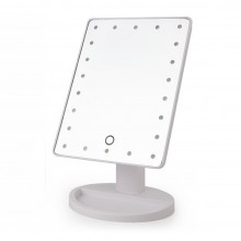 Настольное зеркало для макияжа Large Led Mirror Белое (MG03)
