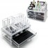 Бокс органайзер для косметики Cosmetic storage box Прозрачный (BO01)