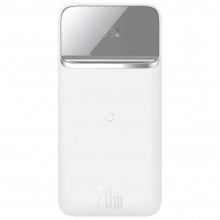Портативная батарея Power Bank Baseus Magnetic Wireless Fast Charging 20W 10000mAh White (PPCX010102)