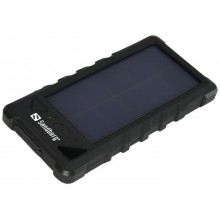 Портативный аккумулятор павербанк Sandberg Outdoor Solar Powerbank 16000 с солнечной батареей Black (420-35) Портативный аккумулятор павербанк Sandberg Outdoor Solar Powerbank 16000 с солнечной батареей Black (420-35)
