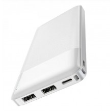 Внешний аккумулятор Hoco Easy Travel 10W 10000mAh White (J72)