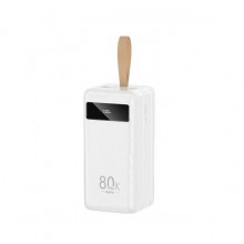 Портативная батарея Power Bank REMAX Hunergy 18W+22.5W PD+QC Fast Charging 80000mAh White (RPP-266)