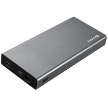 Портативный аккумулятор павербанк Sandberg Powerbank USB-C PD 100W 20000 Grey (420-52) Портативный аккумулятор павербанк Sandberg Powerbank USB-C PD 100W 20000 Grey (420-52)