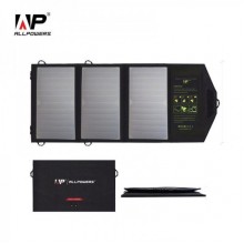 Портативная солнечная панель Allpowers 21 W 2 USB солнечное зарядное устройство (AP-SP5V21W Портативная солнечная панель Allpowers 21 W 2 USB солнечное зарядное устройство (AP-SP5V21W