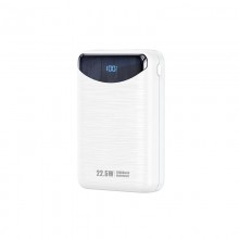 Портативная батарея Power Bank REMAX 20000mAh RITRY 2 SERIES 22.5W PD+QC CHARGING White (RPP-68)