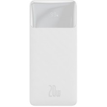Портативный аккумулятор павербанк Baseus Bipow Digital Display Power Bank 10000mAh 20W White (PPDML-L02) Портативный аккумулятор павербанк Baseus Bipow Digital Display Power Bank 10000mAh 20W White (PPDML-L02)
