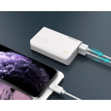Внешний аккумулятор Power Bank Romoss Sense 4 портативный Pro Mini 10000mAh White
