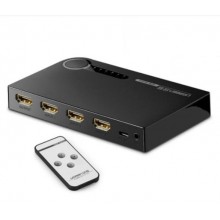 Сплиттер Ugreen Коммутатор Разветвитель HDMI 1х3 4K Black (40234)