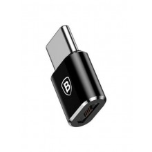 Переходник-адаптер Baseus Micro USB to USB Type-C Adapter Converter Black (CAMOTG-01) Переходник-адаптер Baseus Micro USB to USB Type-C Adapter Converter Black (CAMOTG-01)
