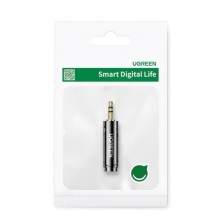 Переходник Ugreen HiFi 3.5 mm штекер to 6.35 mm / 6.5 mm разъём аудио адаптер (AV168) Переходник Ugreen HiFi 3.5 mm штекер to 6.35 mm / 6.5 mm разъём аудио адаптер (AV168)