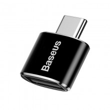 Адаптер переходник Baseus OTG USB Female To Type-C Male Adapter Converter Black (CATOTG-01)
