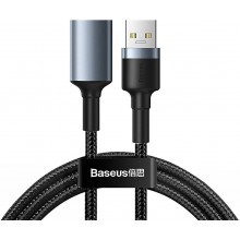 Удлинитель Baseus cafule USB 3.0 AM / AF 2A штекер - разъём 1М Dark gray (CADKLF-B0G) Удлинитель Baseus cafule USB 3.0 AM / AF 2A штекер - разъём 1М Dark gray (CADKLF-B0G)
