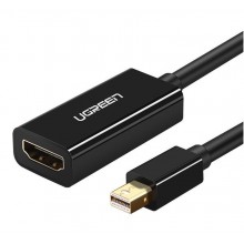 Переходник Ugreen Mini DisplayPort to HDMI Full HD Thunderbolt 2 Black (MD112) Переходник Ugreen Mini DisplayPort to HDMI Full HD Thunderbolt 2 Black (MD112)