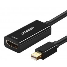 Переходник Ugreen Mini DisplayPort to HDMI 4K Thunderbolt 2 Black (MD112) Переходник Ugreen Mini DisplayPort to HDMI 4K Thunderbolt 2 Black (MD112)