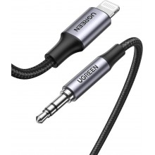 Переходник Ugreen кабель Lightning to 3.5 mm для наушников 1 м (US315) Переходник Ugreen кабель Lightning to 3.5 mm для наушников 1 м (US315)