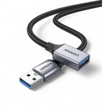 Удлинитель Ugreen USB 3.0 AM / AF штекер - разъём с нейлоновой оплеткой 1М (US115) Удлинитель Ugreen USB 3.0 AM / AF штекер - разъём с нейлоновой оплеткой 1М (US115)