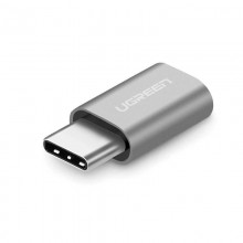 Переходник-адаптер Ugreen USB Type-C to Micro USB Metal Gray (US189) Переходник-адаптер Ugreen USB Type-C to Micro USB Metal Gray (US189)