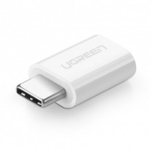 Переходник-адаптер Ugreen USB Type-C to Micro USB White (US157) Переходник-адаптер Ugreen USB Type-C to Micro USB White (US157)