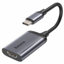 USB-концентратор Baseus Enjoyment Series Type-C to HD4K+PD HUB конвертер Deep gray (CAHUB-W0G)