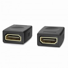 Соединитель Vention HDMI 2.0 F адаптер-переходник прямой черный (H380HDFF)