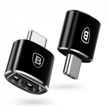 Переходник-адаптер Baseus USB Female To Type-C Male OTG Adapter Converter Black (CATOTG-01) Переходник-адаптер Baseus USB Female To Type-C Male OTG Adapter Converter Black (CATOTG-01)