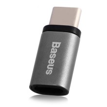 Переходник-адаптер Baseus Sharp Micro USB to USB Type-C Sky Grey (CATYPEC-DL0G) Переходник-адаптер Baseus Sharp Micro USB to USB Type-C Sky Grey (CATYPEC-DL0G)