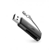 Адаптер устройство чтения SD карт памяти USB кардридер UGREEN USB 3.0 с двумя слотами 5 Гбит / с