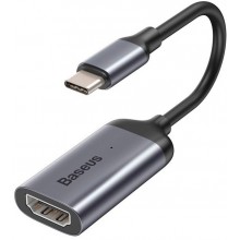 USB-концентратор Baseus Enjoyment Series Type-C to HD4K HUB конвертер Deep gray (CAHUB-X0G)
