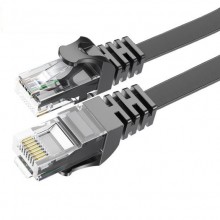 Сетевой кабель Essager Ethernet-кабель Cat6 Lan кабель UTP Cat 6 RJ 45 0.5 м Black (EXCWXB-JSB01) Сетевой кабель Essager Ethernet-кабель Cat6 Lan кабель UTP Cat 6 RJ 45 0.5 м Black (EXCWXB-JSB01)