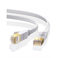 Патч корд Ugreen сетевой кабель Ethernet RJ45 Cat 7 10 Гбит/с 600 МГц 2м White (NW106) Патч корд Ugreen сетевой кабель Ethernet RJ45 Cat 7 10 Гбит/с 600 МГц 2м White (NW106)