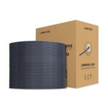 Сетевой интернет кабель UGREEN Cat 5e Unshielded Pure Copper Cable бухта 305 м Dark Grey (NW108) Сетевой интернет кабель UGREEN Cat 5e Unshielded Pure Copper Cable бухта 305 м Dark Grey (NW108)