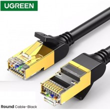Патч корд Ugreen сетевой интернет кабель 10 Гбит\с 4PR/28AWG Ethernet RJ45 Cat 7 High Speed 10 м Black (NW107) Патч корд Ugreen сетевой интернет кабель 10 Гбит\с 4PR/28AWG Ethernet RJ45 Cat 7 High Speed 10 м Black (NW107)