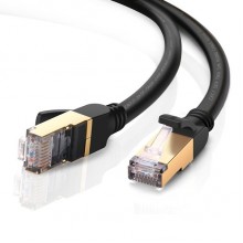 Патч корд Ugreen сетевой кабель 10 Гбит\с Ethernet RJ45 Cat 7 круглый 5М Black (NW107) Патч корд Ugreen сетевой кабель 10 Гбит\с Ethernet RJ45 Cat 7 круглый 5М Black (NW107)