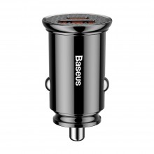 Умное автомобильное зарядное устройство Baseus Circular PPS 30Вт/12v Quick Charge 4.0 QC Black (CCALL-YS01) Умное автомобильное зарядное устройство Baseus Circular PPS 30Вт/12v Quick Charge 4.0 QC Black (CCALL-YS01)