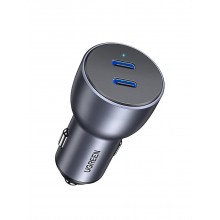 Автомобильное зарядное устройство Ugreen 40W Type C Car Charger Dual PD 20W Fast Charger Adapter Grey (CD213)