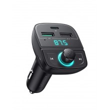 Автомобильное зарядное устройство для телефона UGREEN Bluetooth FM Transmitter Black (CD229) Автомобильное зарядное устройство для телефона UGREEN Bluetooth FM Transmitter Black (CD229)