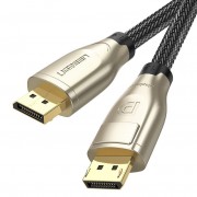 Кабель Displayport 1.4 UGREEN 8k SPCC 7680x4320 8K 60 Гц 4K 144 Гц 32,4 Гбит/с HD позолоченный 1 м (DP112)