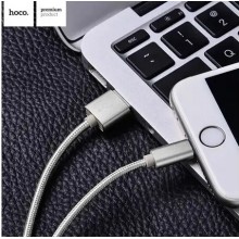 Кабель HOCO USB Lightning 2.4 A 1m Tarnish (X2) Кабель HOCO USB Lightning 2.4 A 1m Tarnish (X2)