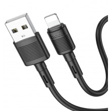 Кабель для зарядки и синхронизации HOCO Victory USB Lightning 2.4A 1m Black (X83) Кабель для зарядки и синхронизации HOCO Victory USB Lightning 2.4A 1m Black (X83)