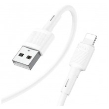 Кабель для зарядки и синхронизации HOCO Victory USB Lightning 2.4A 1m White (X83) Кабель для зарядки и синхронизации HOCO Victory USB Lightning 2.4A 1m White (X83)