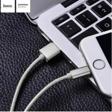 Кабель HOCO USB Micro 2.4 A 1m Tarnish (X2) Кабель HOCO USB Micro 2.4 A 1m Tarnish (X2)