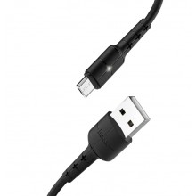 Кабель HOCO USB Micro 2A 1,2m Black (X30) Кабель HOCO USB Micro 2A 1,2m Black (X30)