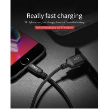 Кабель HOCO Times Speed microUSB 2A 1m Black (X14)