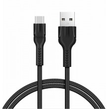 Кабель HOCO Benay USB Type-C 2.4 A 1m Black (U31)