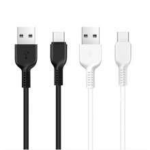 Кабель HOCO USB Type-C 2.4A 1m White (X13) Кабель HOCO USB Type-C 2.4A 1m White (X13)