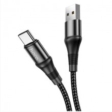 Кабель HOCO Excellent USB Type-C 3A 1m White (X50)