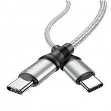 Кабель HOCO Type-C Type-C 5 A 100W 1m Gray (X50)