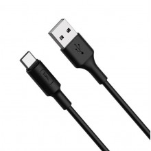 Кабель HOCO Soarer USB to Type-C 2A 1m Black (X25)